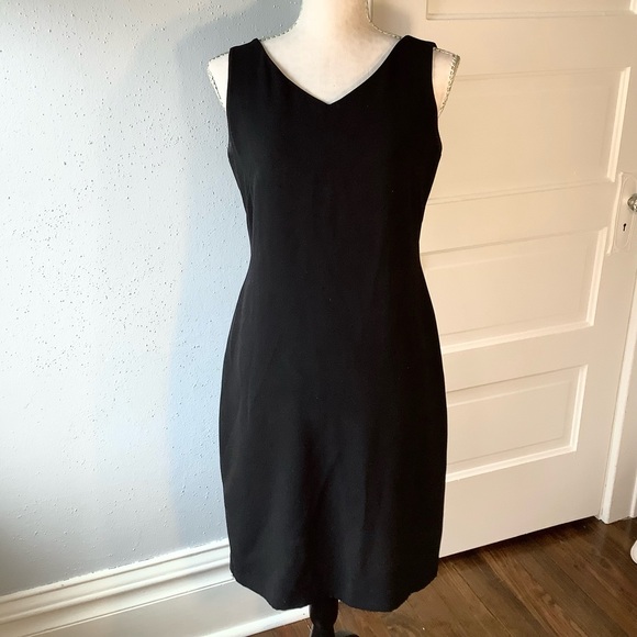 Vintage Danny & Nicole NY Women's Long Black Jacket and Dress XS - S 3 Button - Picture 6 of 16